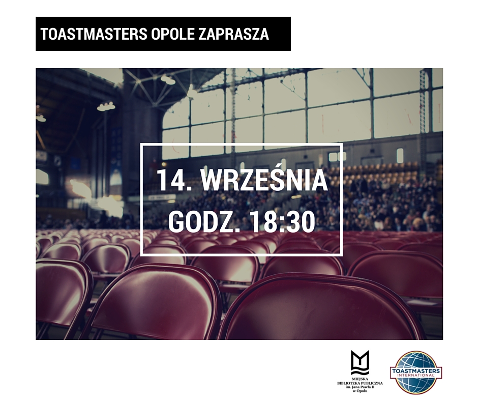 Spotkanie klubu Toastmasters Opole