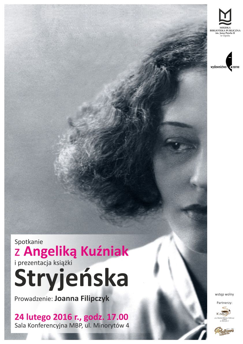 Spotkanie z Angeliką Kuźniak i prezentacja książki "Stryjeńska"