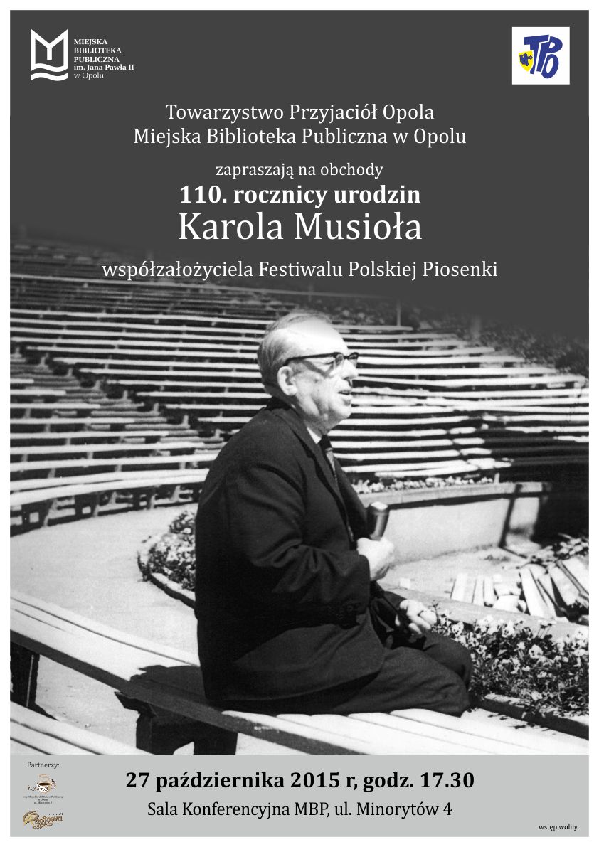 110. rocznica urodzin Karola Musioła