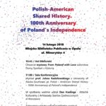 Polish-American Shared History. 100th Anniversary of Poland's Independence