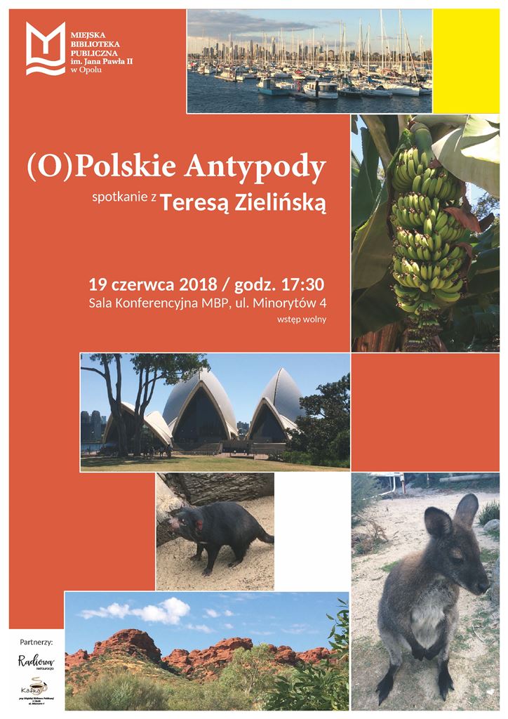 (O)Polskie Antypody – spotkanie z Teresą Zielińską