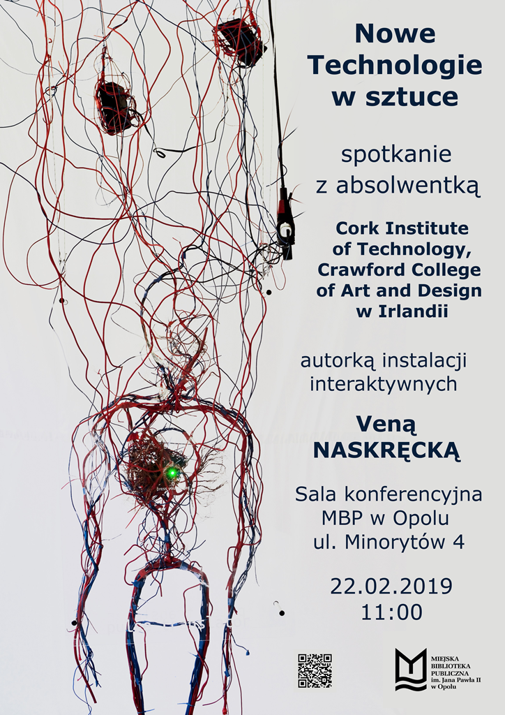 Read more about the article Nowe technologie w sztuce – spotkanie z Weroniką Naskręcką