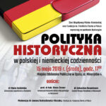 Spotkanie dyskusyjne: „Polityka historyczna w polskiej i niemieckiej codzienności”