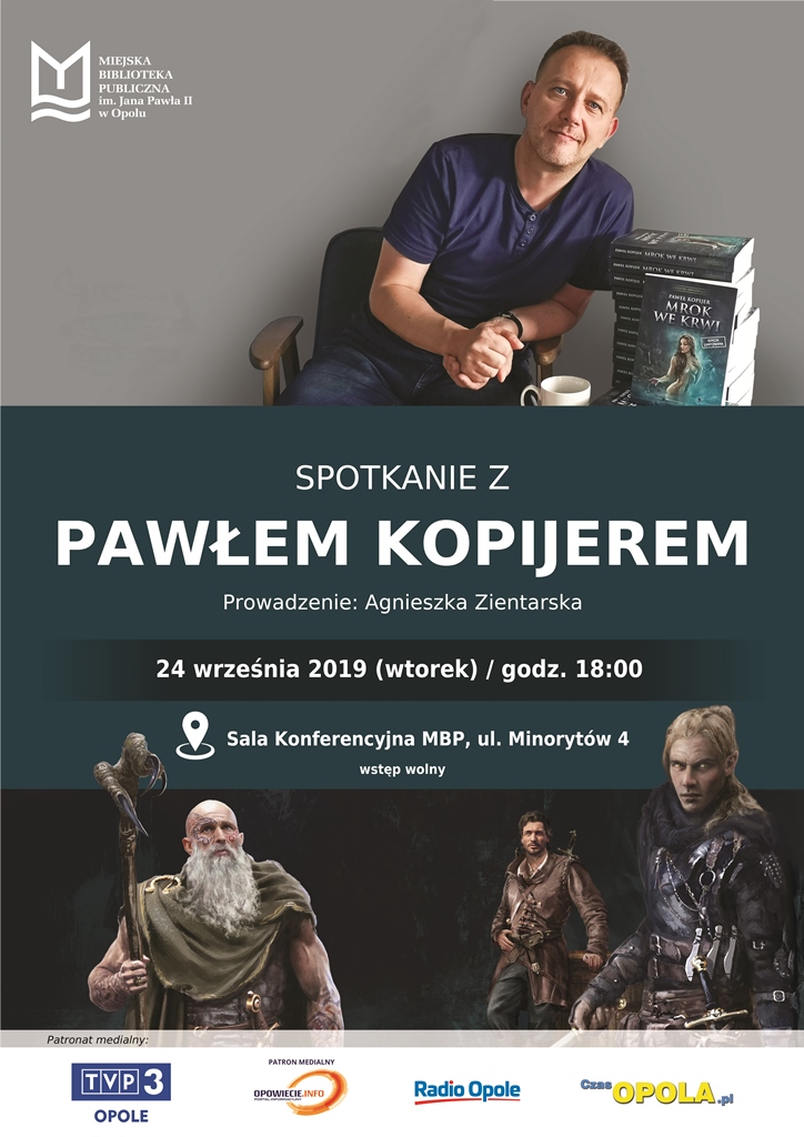 Read more about the article Kroniki Dwuświata – spotkanie z Pawłem Kopijerem