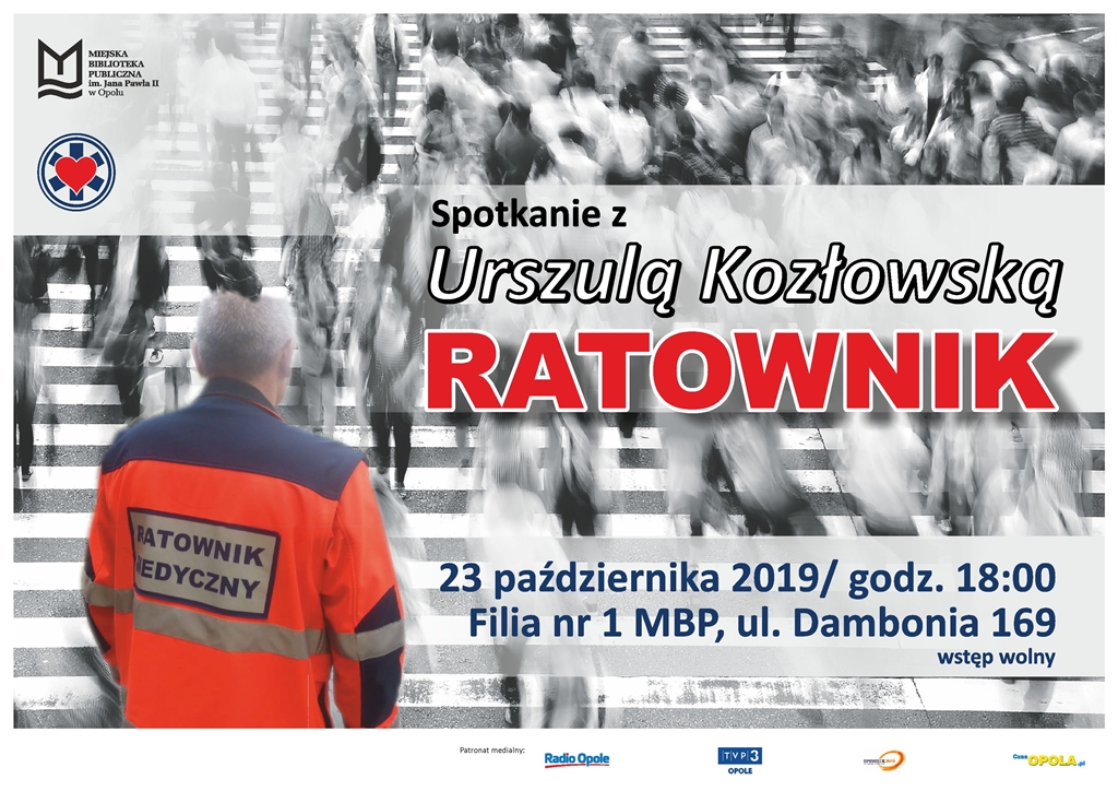 Read more about the article Ratownik – spotkanie z Urszulą Kozłowską
