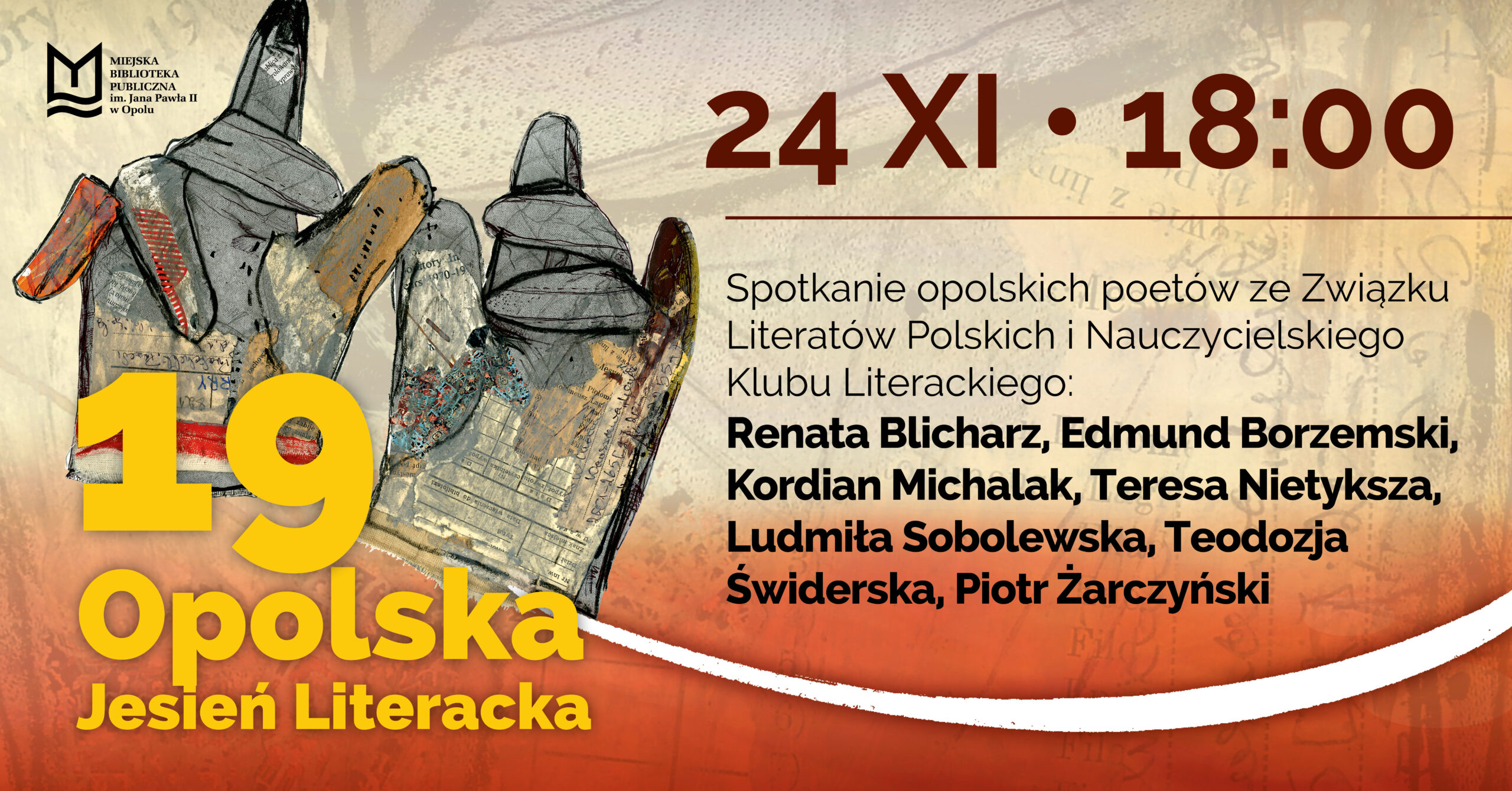 Read more about the article Spotkanie opolskich poetów ze Związku Literatów Polskich i Nauczycielskiego Klubu Literackiego
