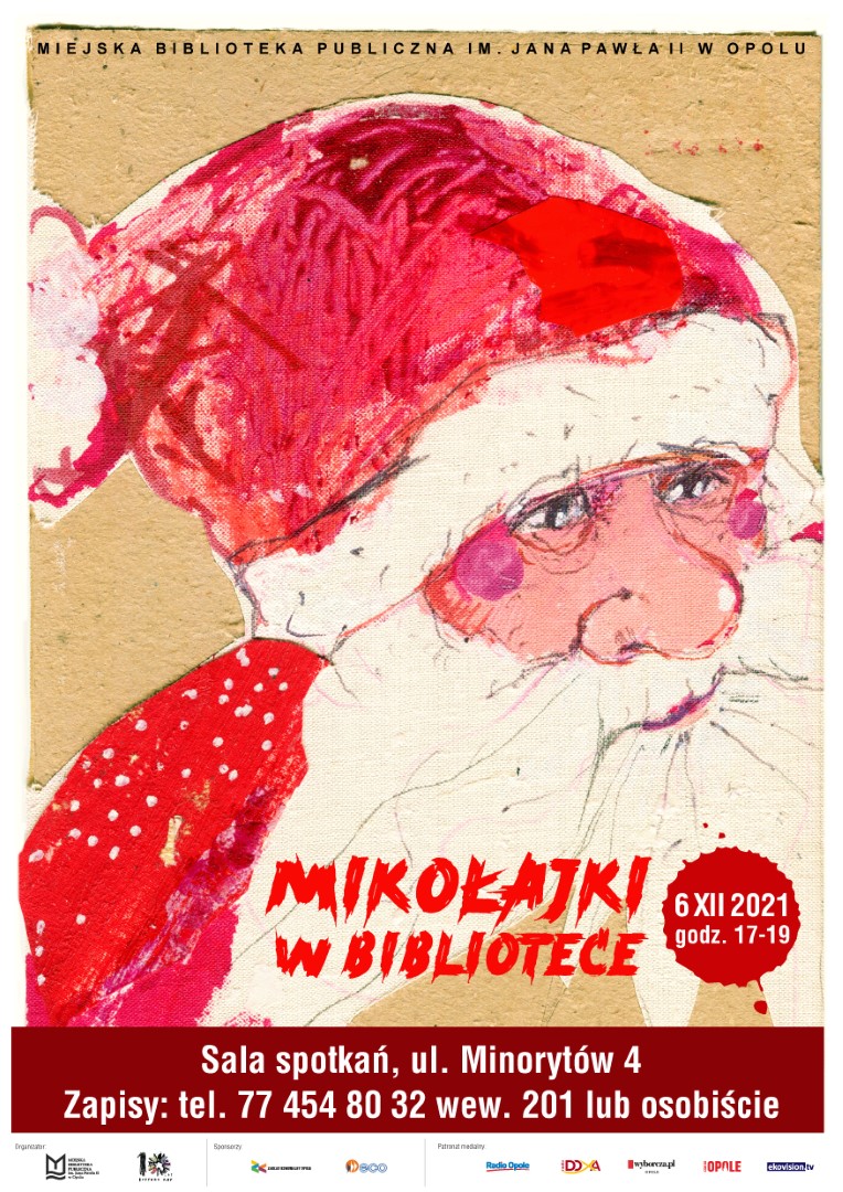 Read more about the article Mikołajki w bibliotece (Wypożyczalnia dla Dzieci – Pokój Bajek)