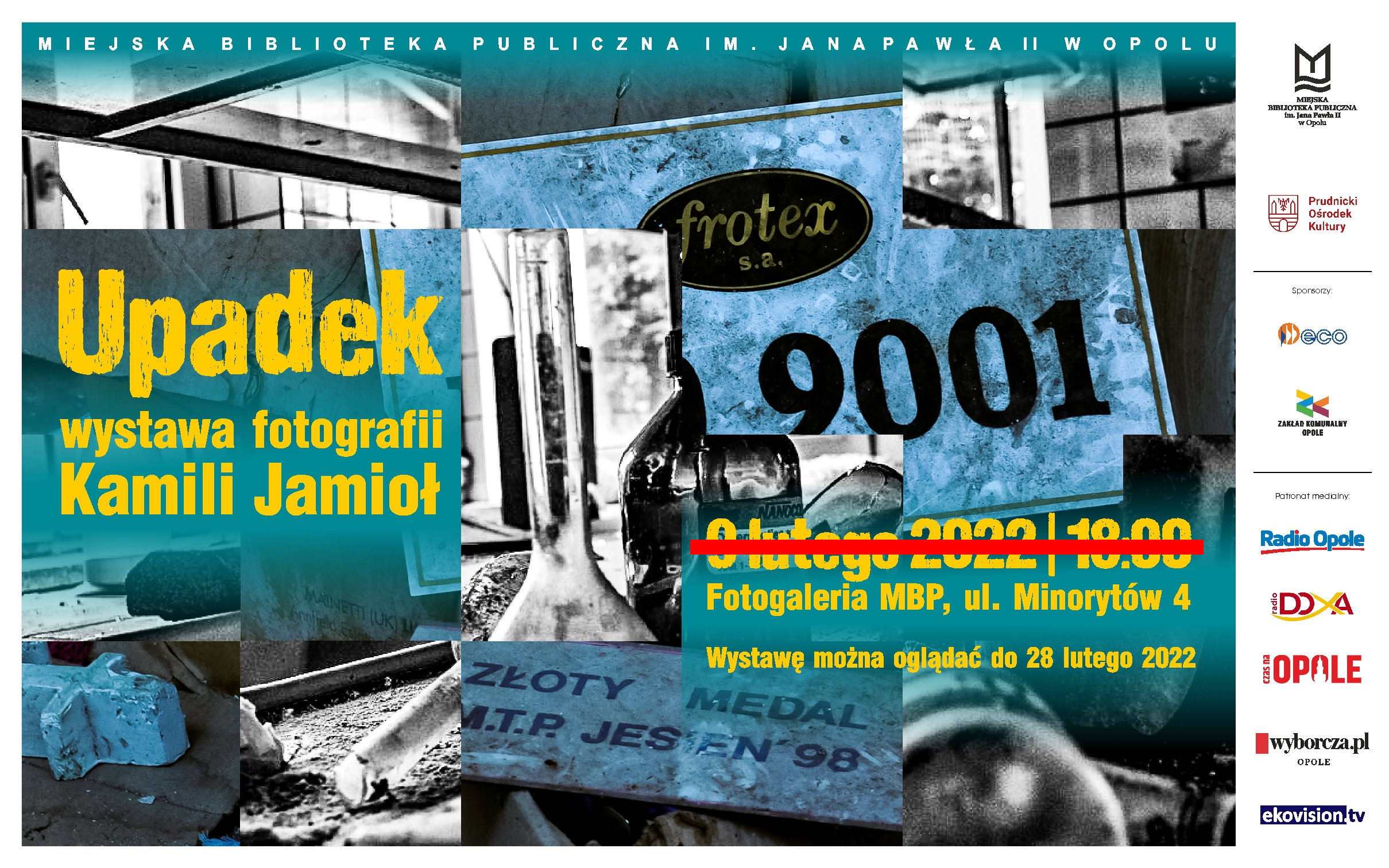 Read more about the article Upadek – finisaż wystawy fotografii Kamili Jamioł ODWOŁANY