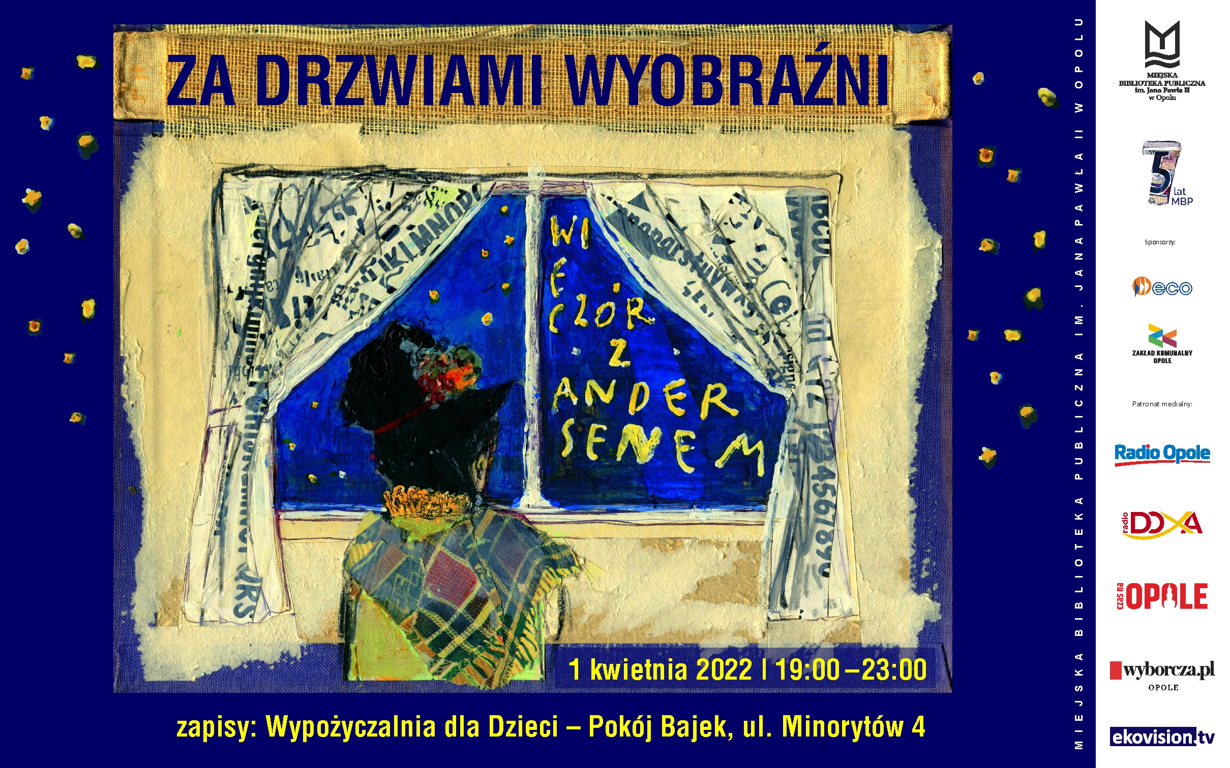 Read more about the article Wieczór z Andersenem 2022 – Za drzwiami wyobraźni
