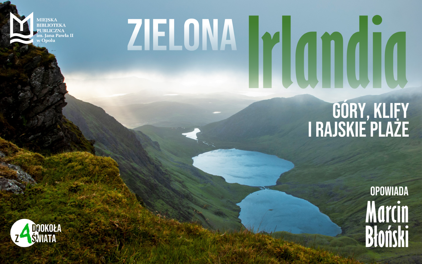 Zielona Irlandia – góry, klify i rajskie plaże – spotkanie z podróżnikiem Marcinem Błońskim