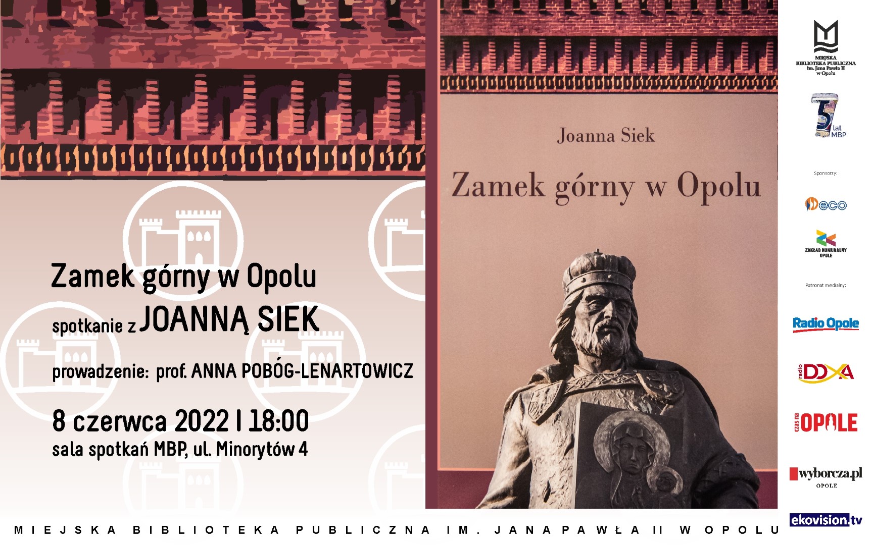 Read more about the article Zamek górny w Opolu – spotkanie z Joanną Siek