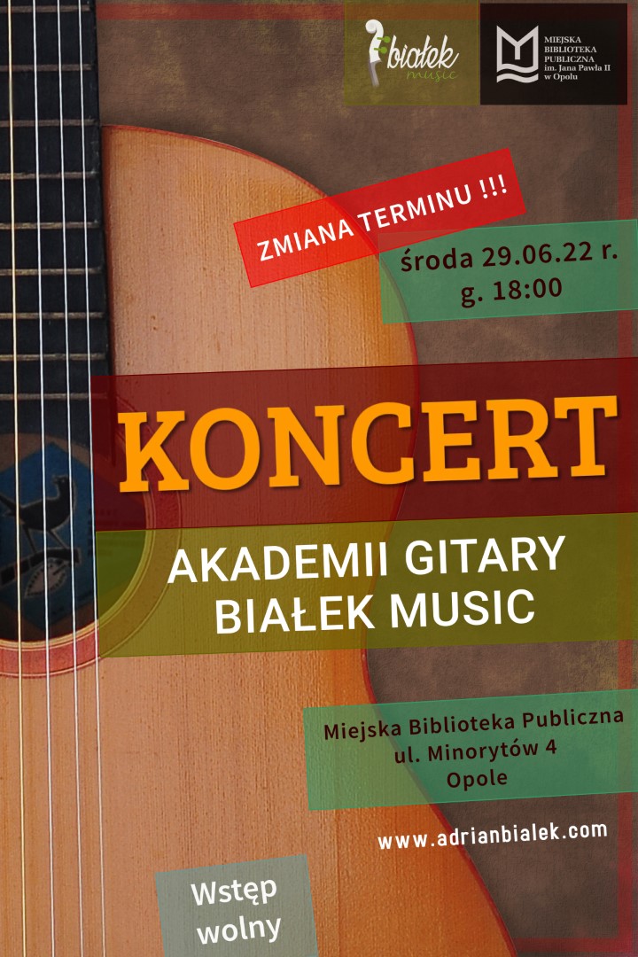 Read more about the article Koncert Akademii Gitary Białek Music