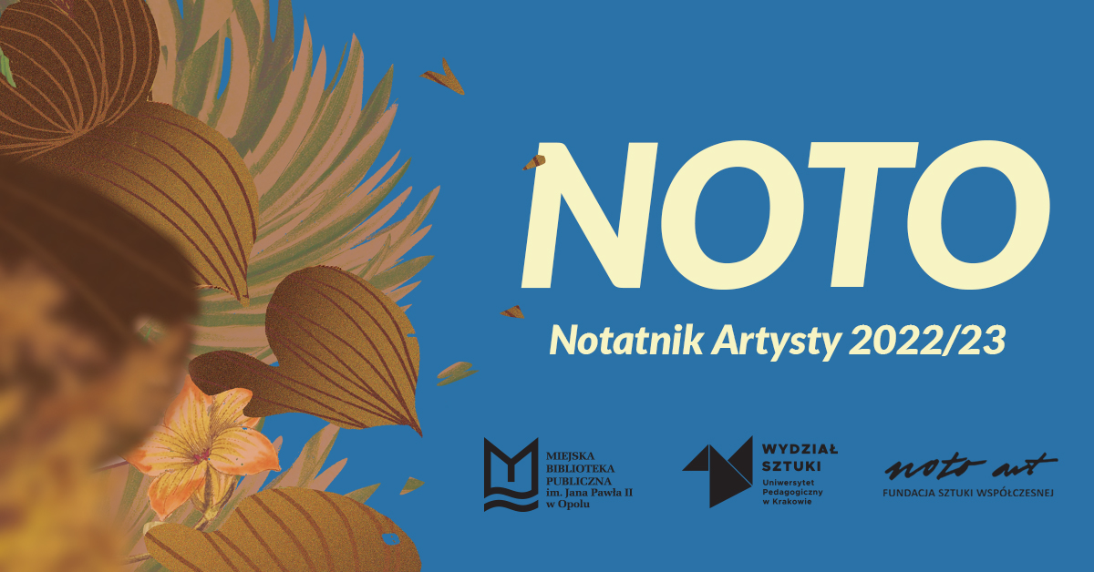 Read more about the article NOTO. Notatnik Artysty 2022/23