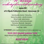 W tonacji walentynkowo-karnawałowej – koncert el12 Opole Politechnic Band - Generacja 2.0