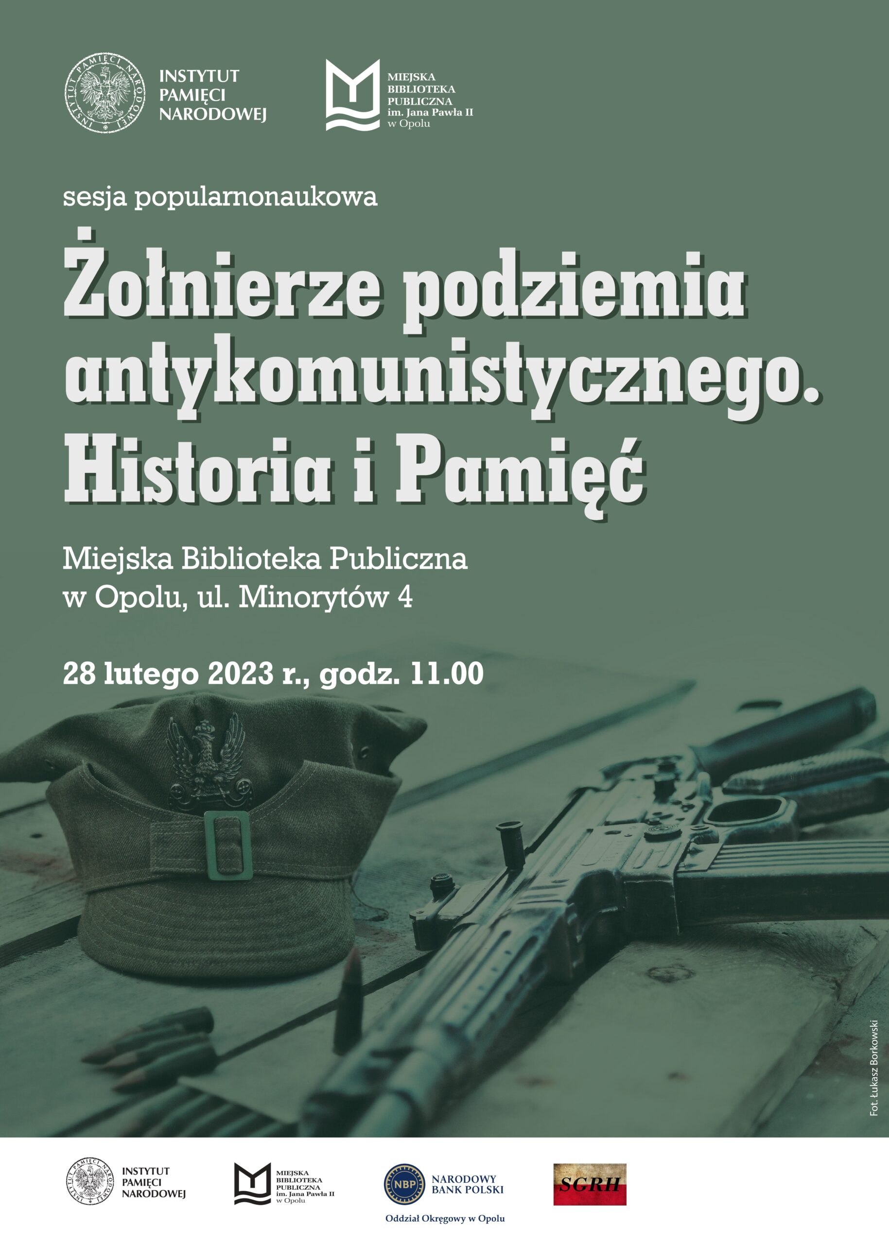 Read more about the article „Żołnierze podziemia antykomunistycznego. Historia i Pamięć” – sesja popularnonaukowa