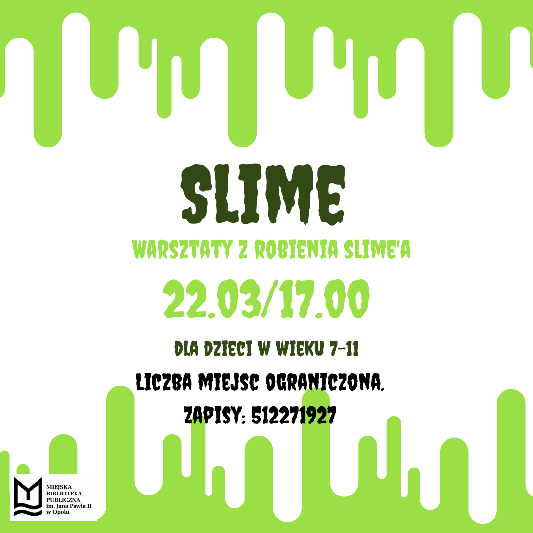Slime / Warsztaty dla dzieci