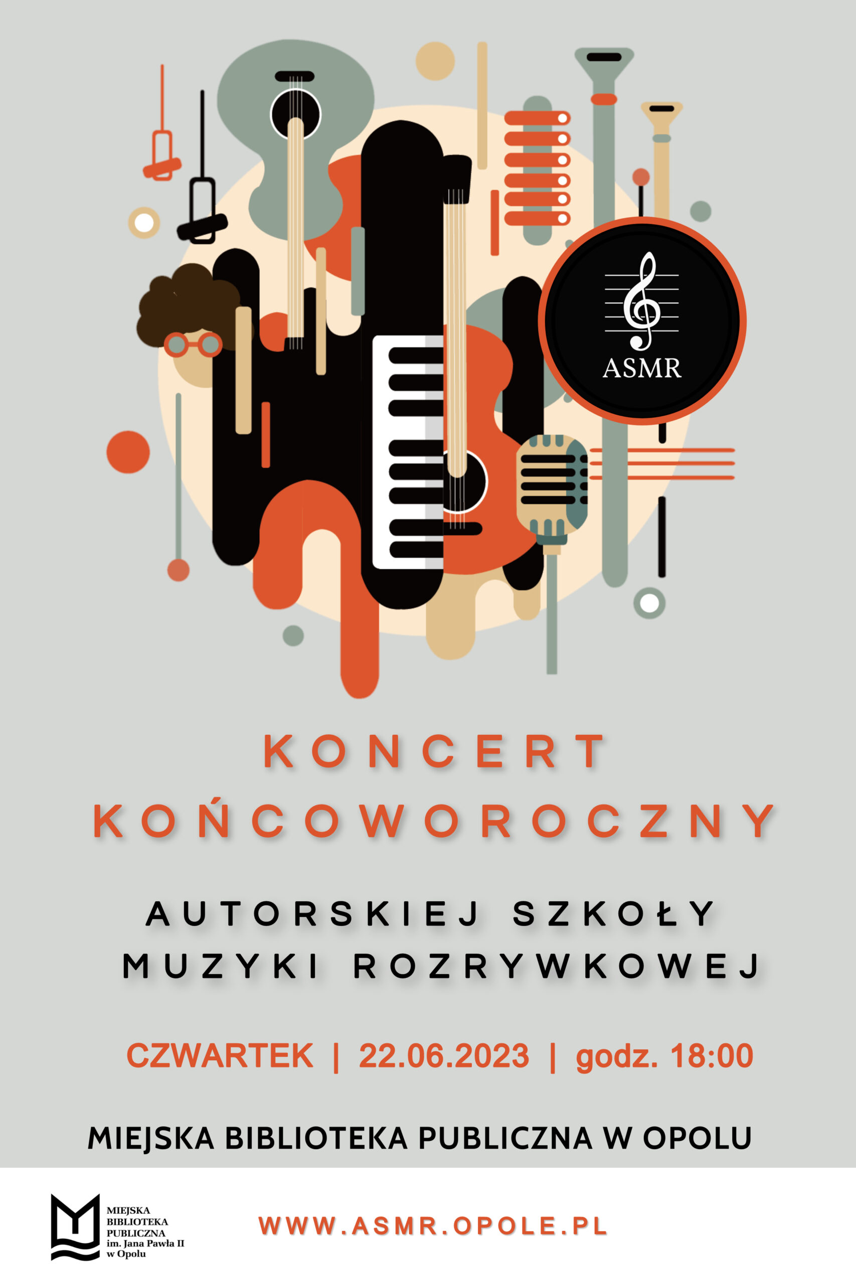 Read more about the article Koncert końcoworoczny Autorskiej Szkoły Muzyki Rozrywkowej