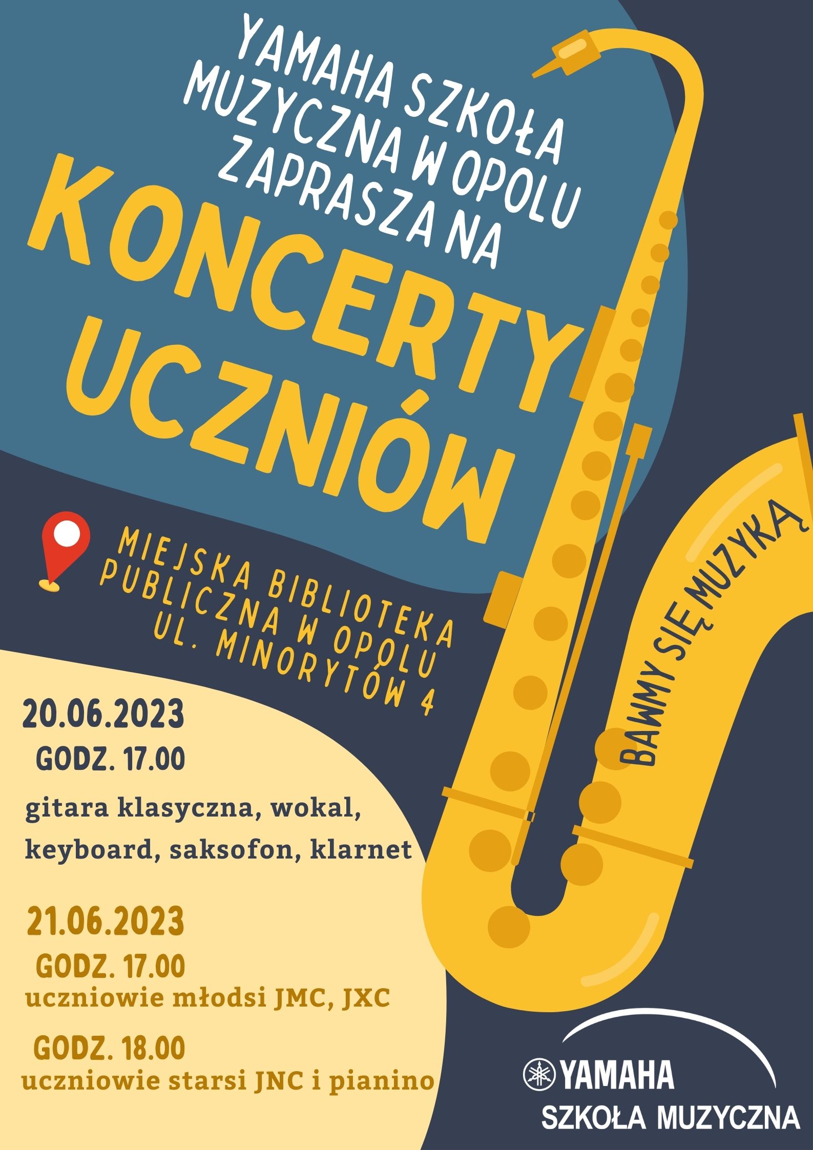 Koncerty YAMAHA Szkoła Muzyczna Opole