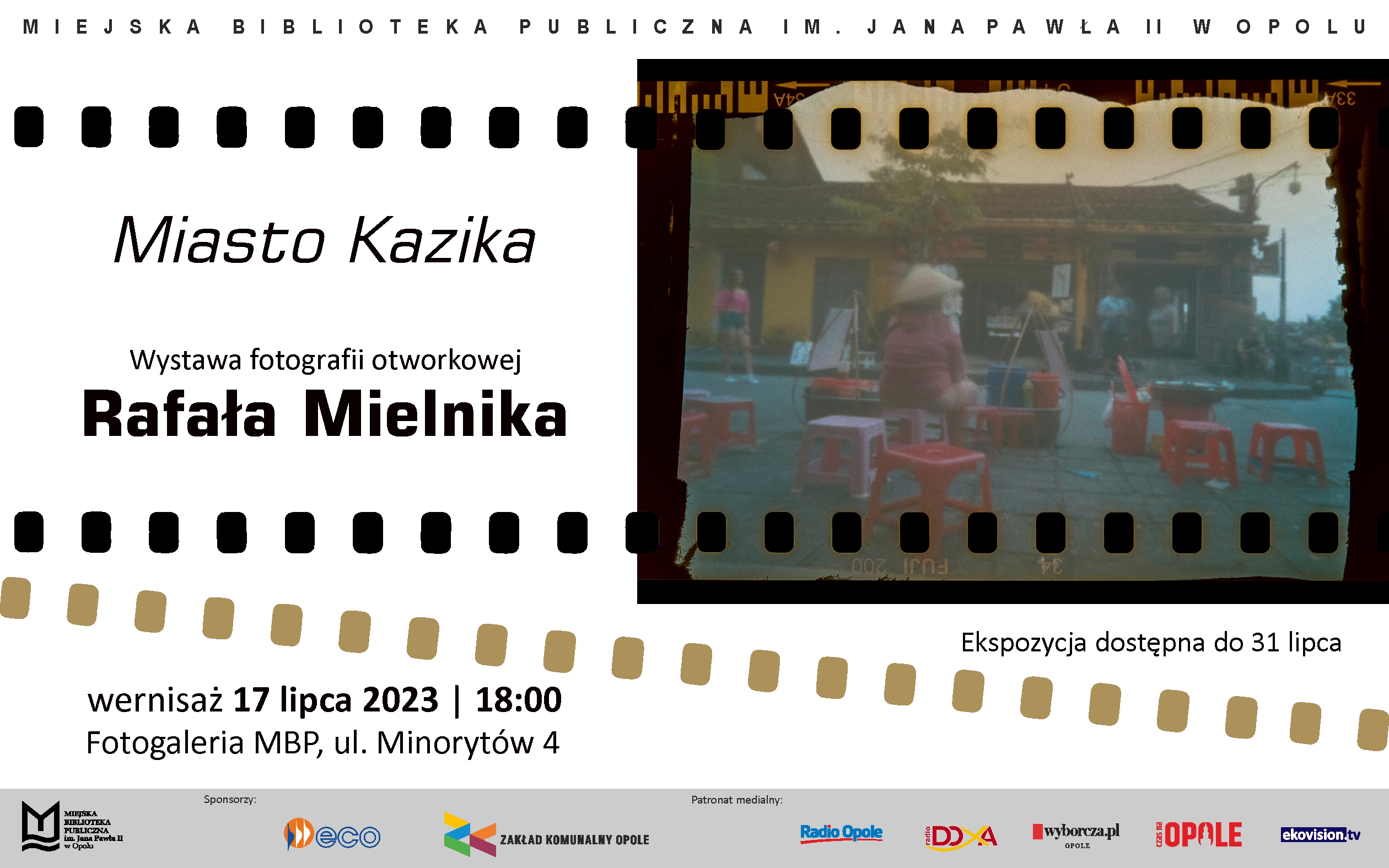 Read more about the article „Miasto Kazika” – wystawa fotografii otworkowej Rafała Mielnika