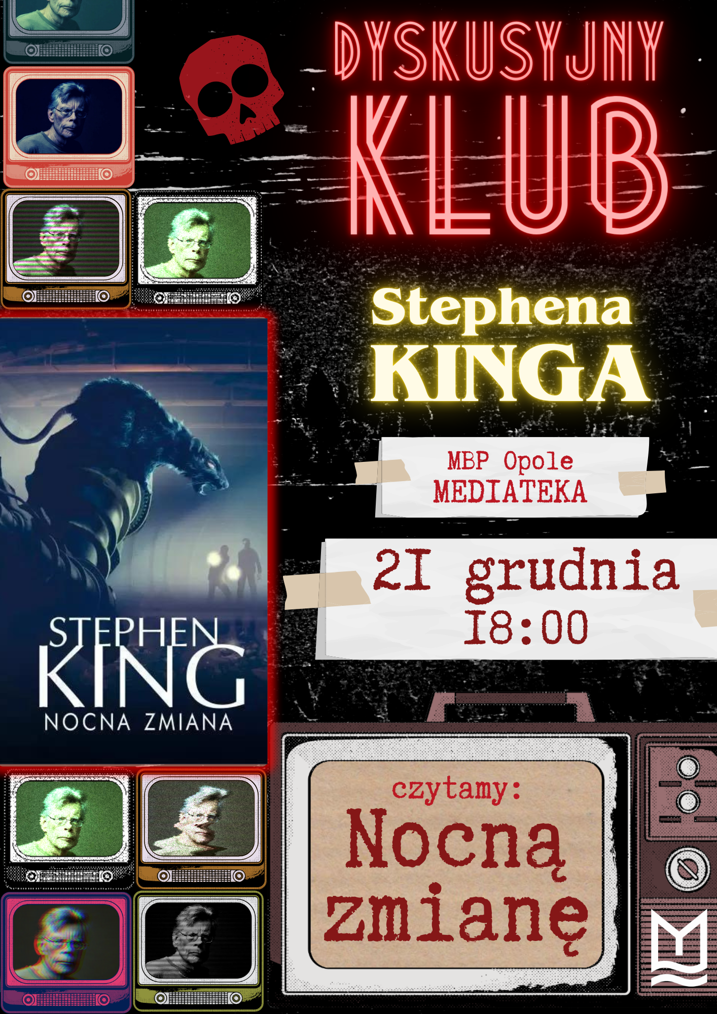„Nocna zmiana” – Dyskusyjny Klub Stephena Kinga