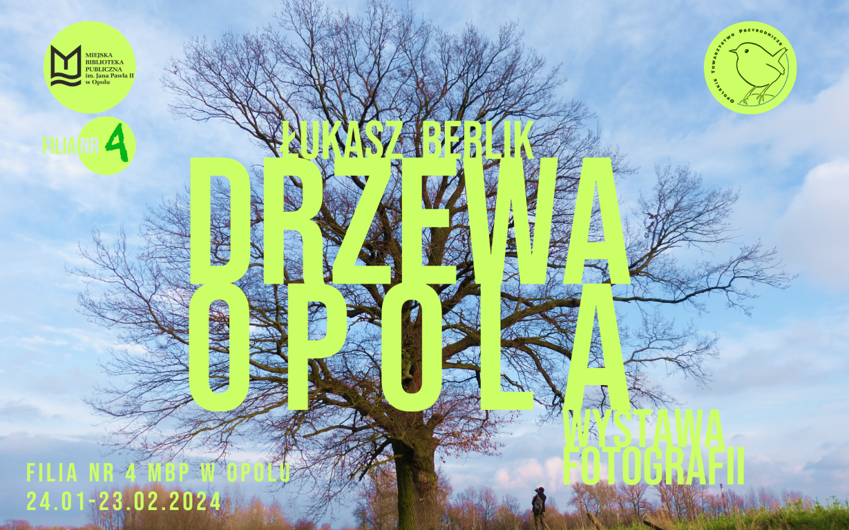Read more about the article „Drzewa Opola” – wystawa zdjęć Łukasza Berlika