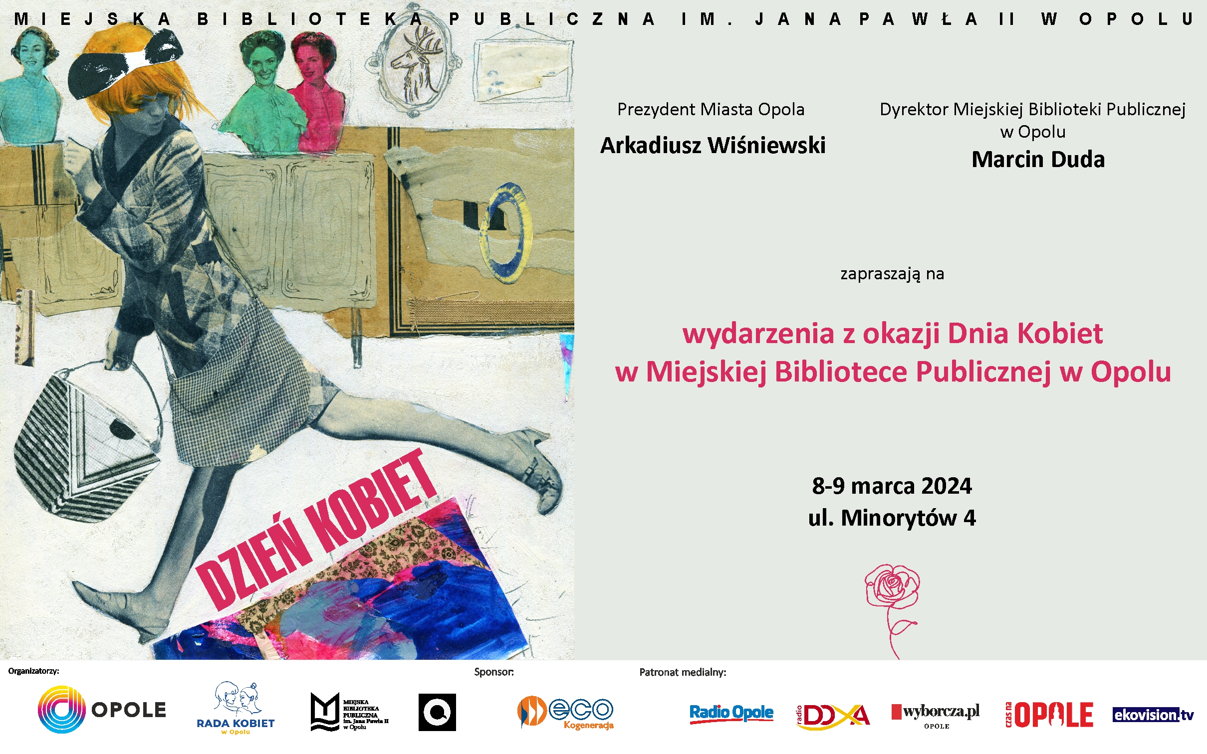 Wydarzenia z okazji Dnia Kobiet w Miejskiej Bibliotece Publicznej w Opolu