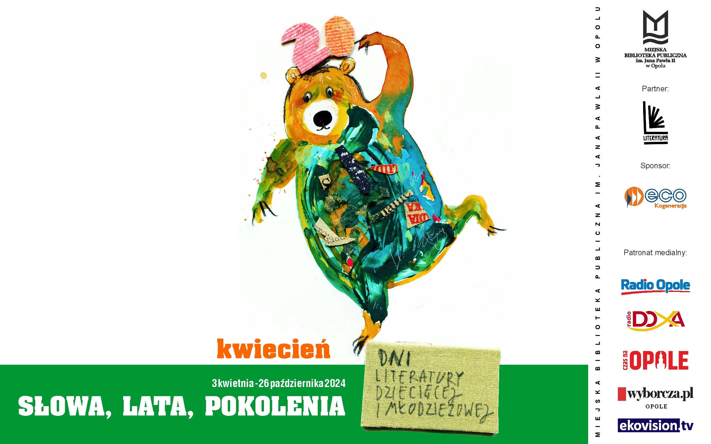 Read more about the article 20. Dni Literatury Dziecięcej i Młodzieżowej // PROGRAM