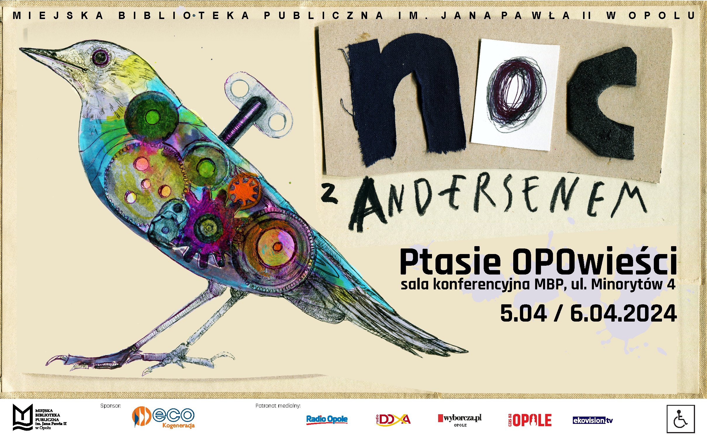 Read more about the article Noc z Andersenem – Ptasie OPOwieści
