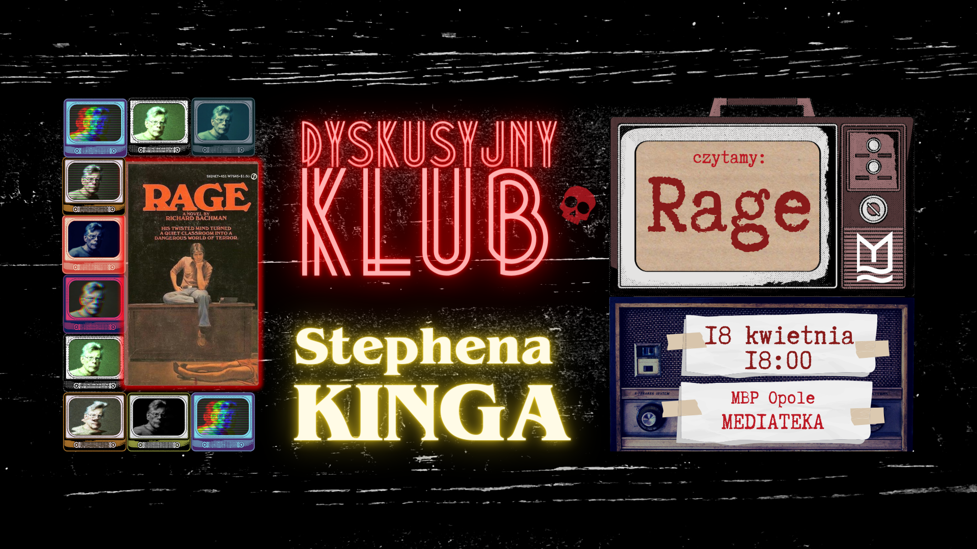 Read more about the article Dyskusyjny Klub Stephena Kinga – „Rage”