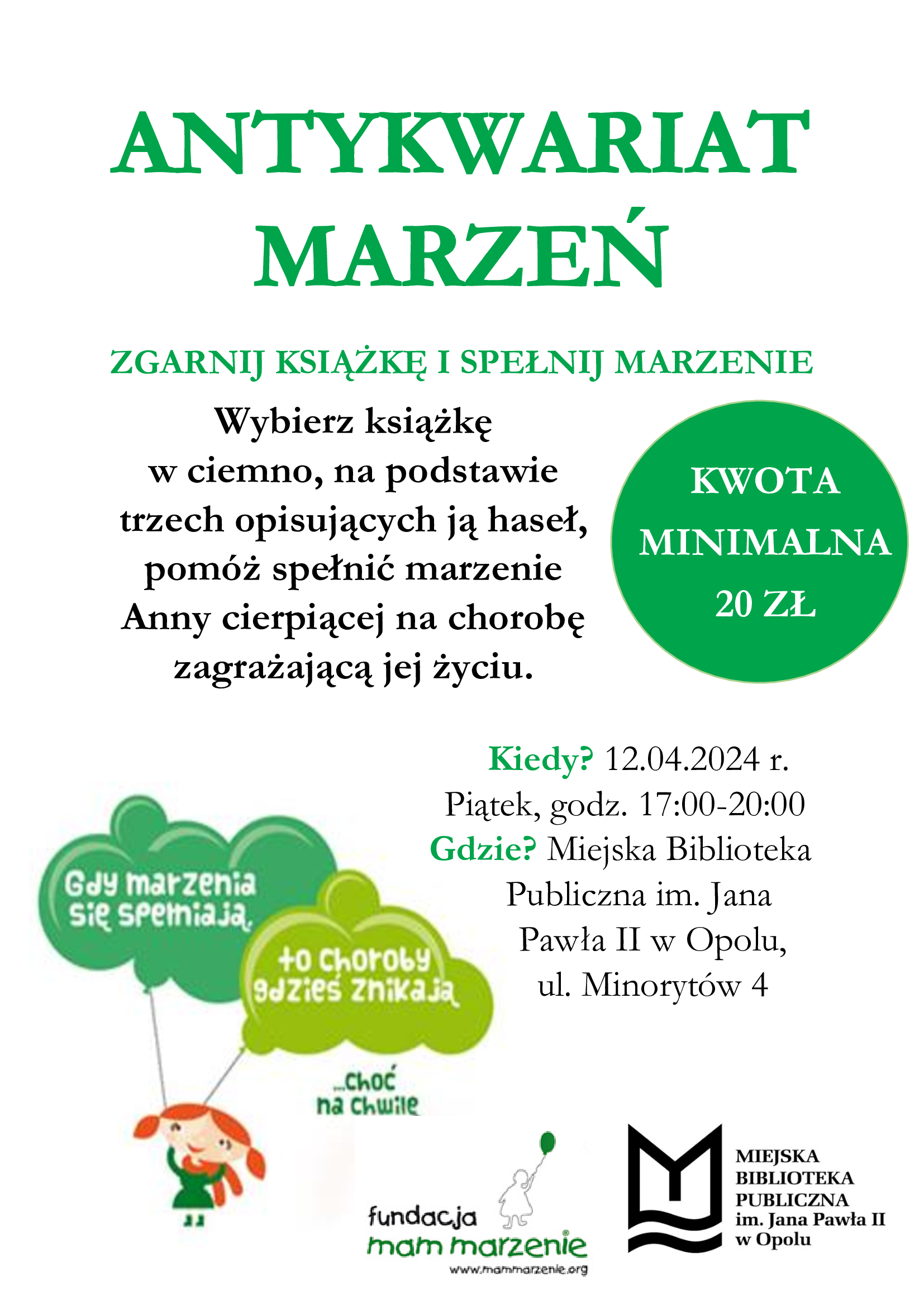 Read more about the article ANTYKWARIAT MARZEŃ – akcja charytatywna