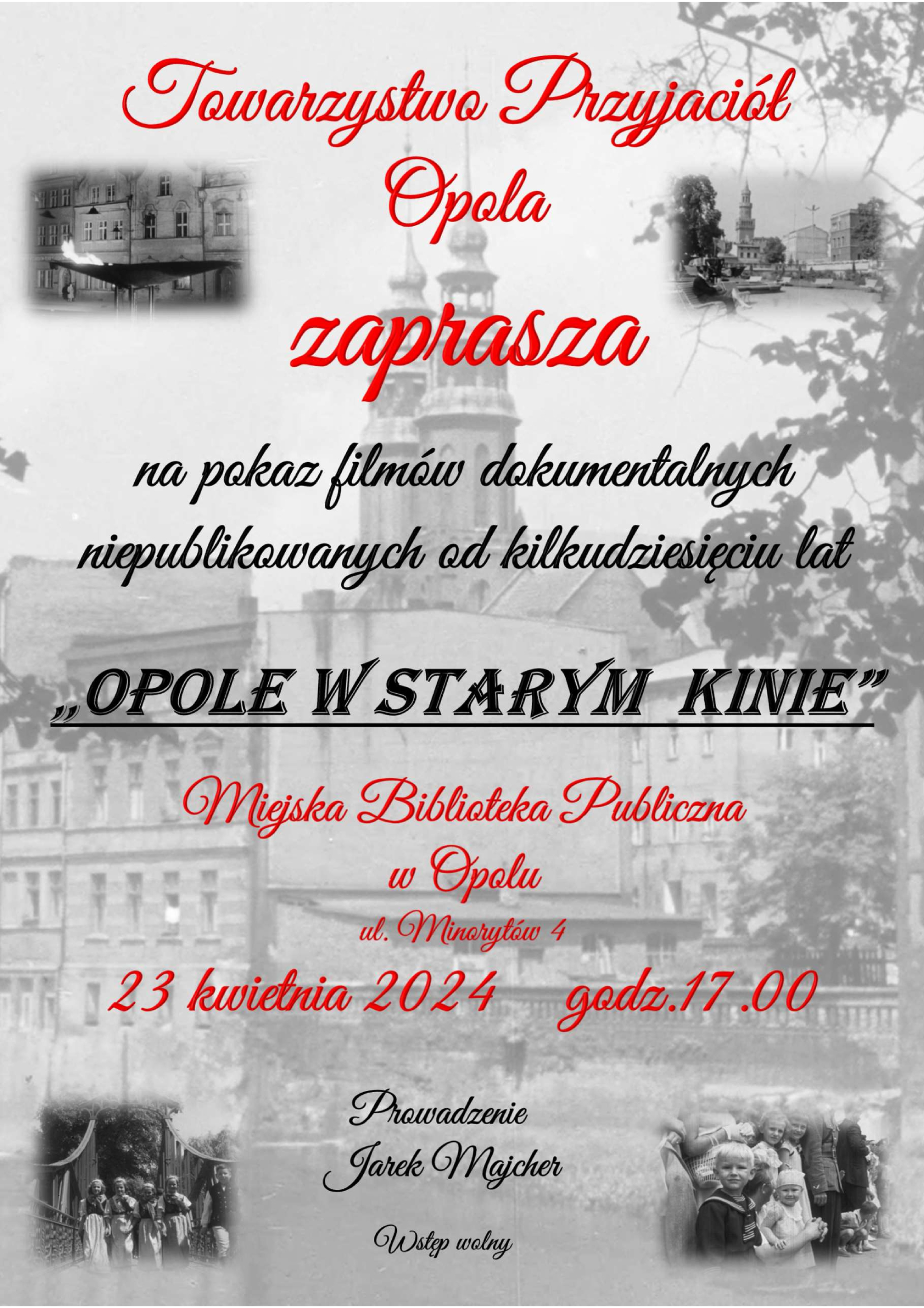 Read more about the article Opole w starym kinie – pokaz filmów dokumentalnych
