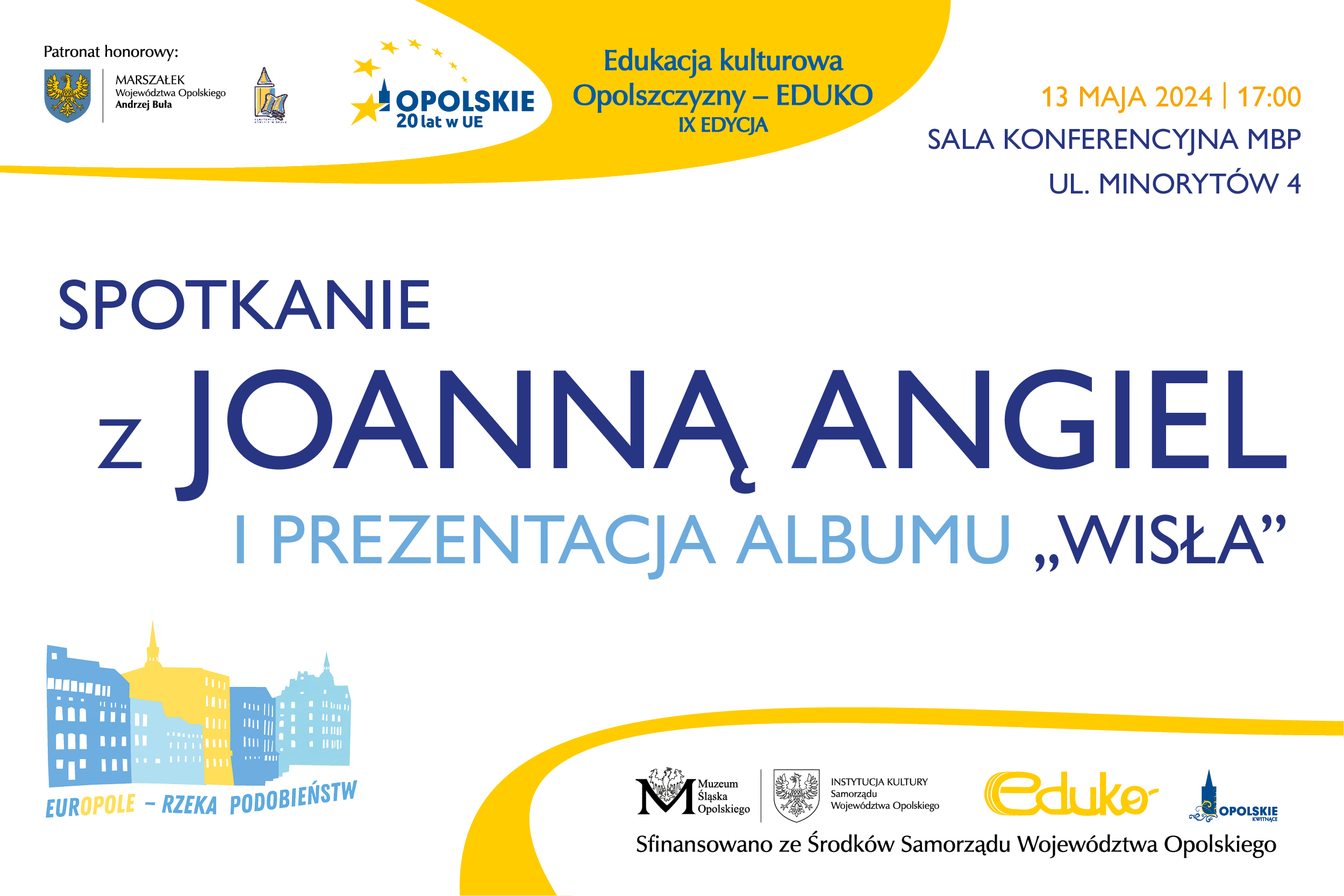Read more about the article Spotkanie z Joanną Angiel i prezentacja albumu „Wisła”
