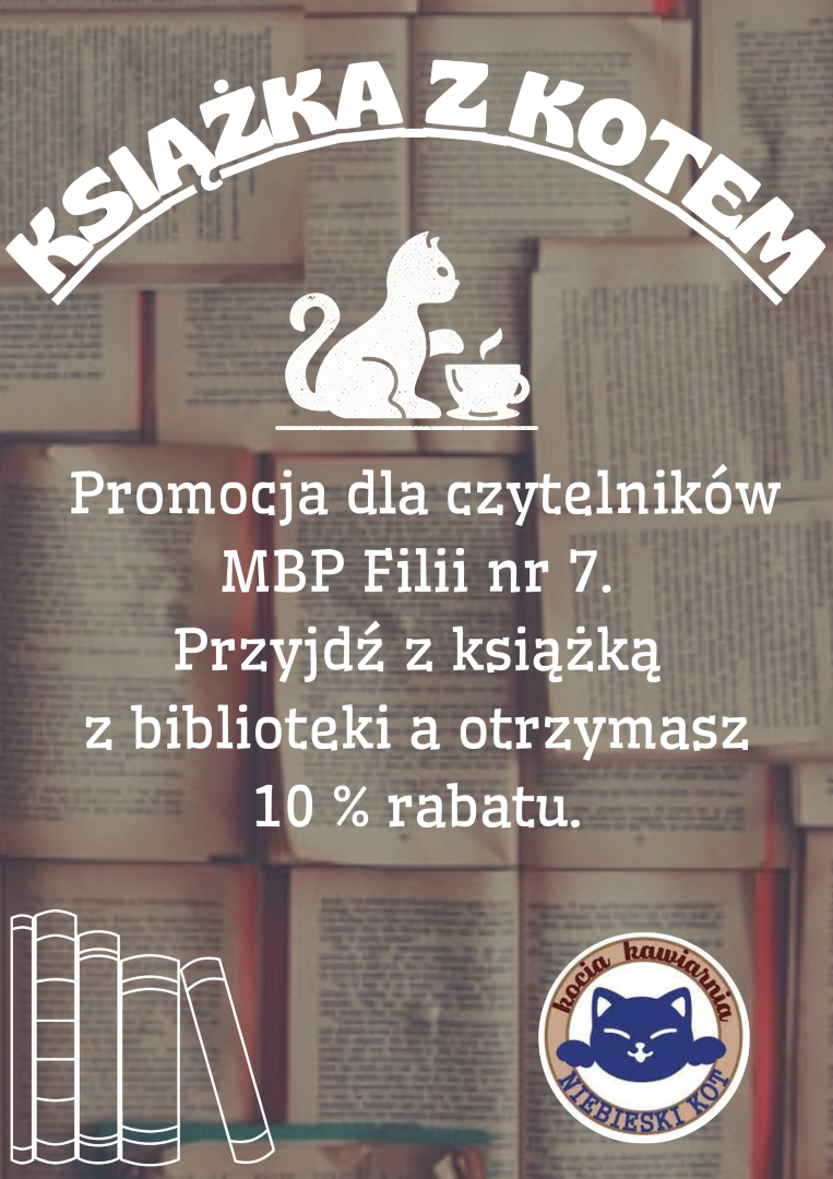 Read more about the article Książka z kotem – akcja Filii nr 7 MBP