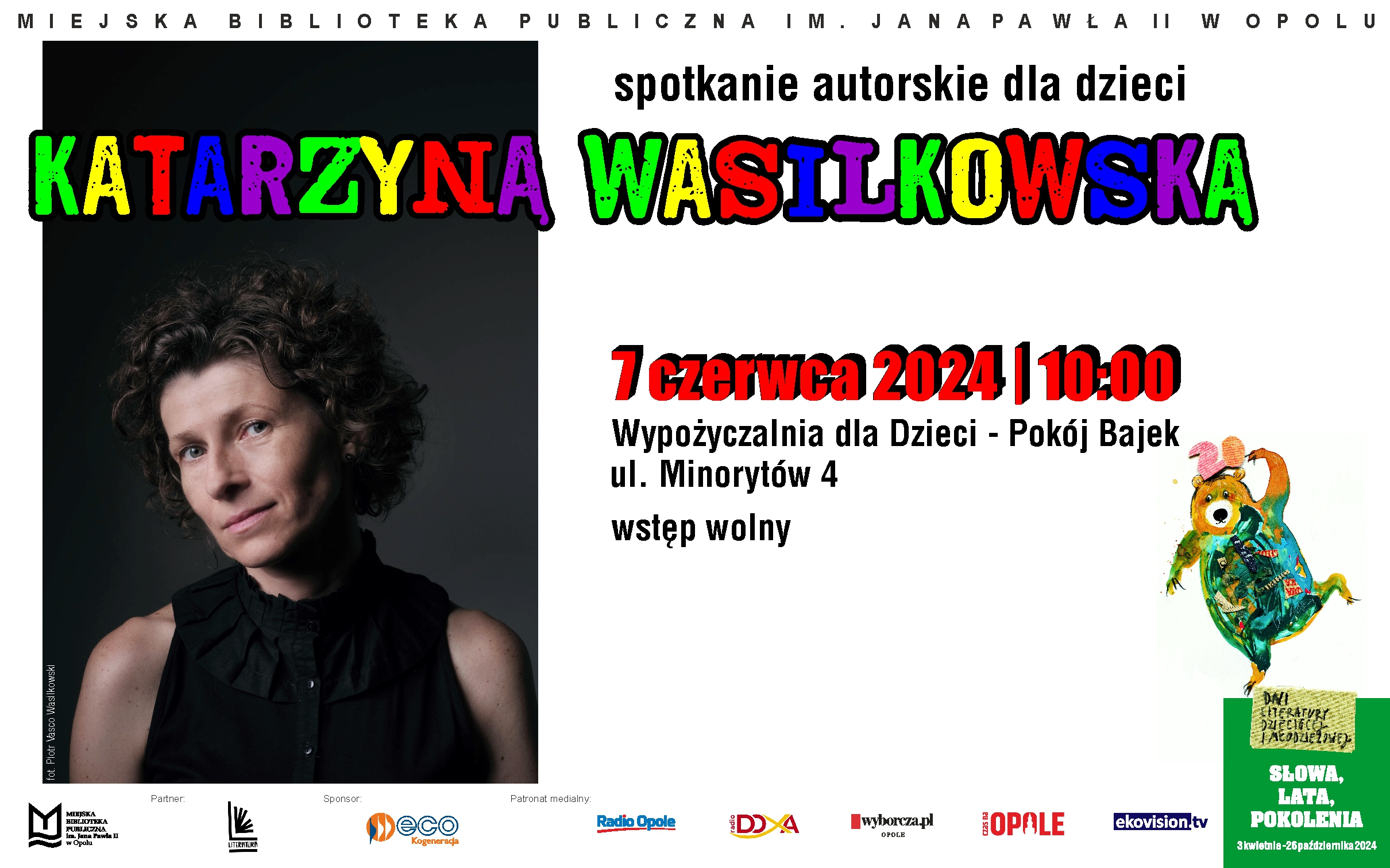 Read more about the article Spotkanie autorskie z Katarzyną Wasilkowską