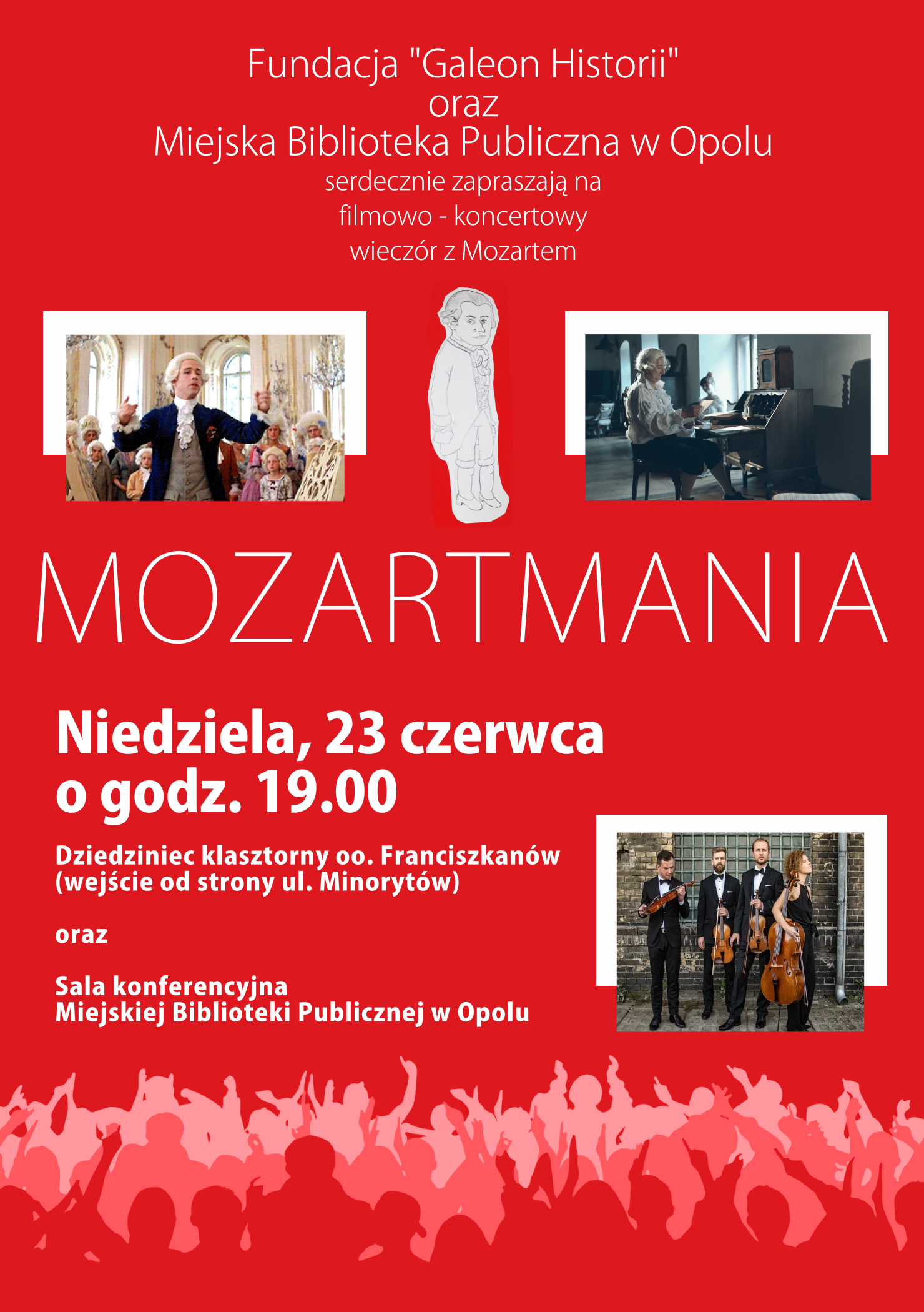 Read more about the article MOZARTMANIA – filmowo-koncertowy wieczór z Mozartem
